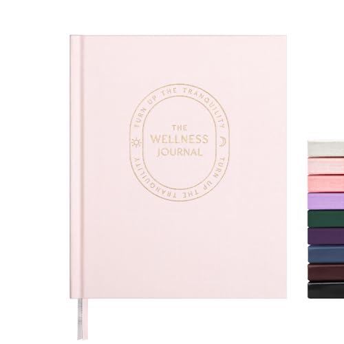 &And Per Se Wellness Journal – Undated Self Care & Mental Health Planner - Pale Pink