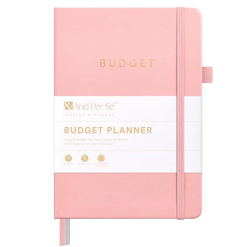 &And Per Se Budget Planner – Undated Financial Planner & Expense Tracker - Pink
