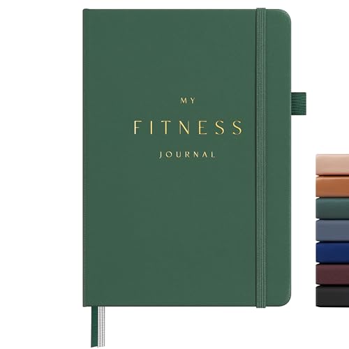 &And Per Se Workout and Food Journal – Fitness & Diet Tracker - Forest Green