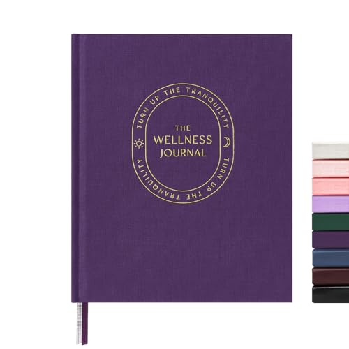 &And Per Se Wellness Journal – Undated Self Care & Mental Health Planner - Purple