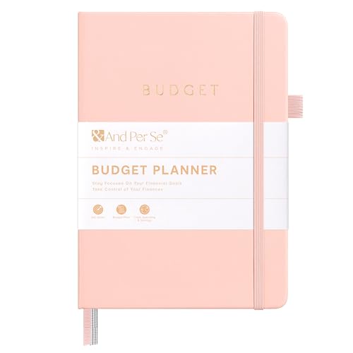 &And Per Se Budget Planner – Undated Financial Planner & Expense Tracker - Pale Pink