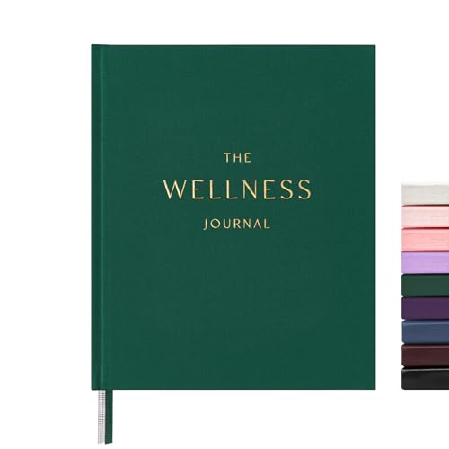&And Per Se Wellness Journal – Undated Self Care & Mental Health Planner - Forest Green