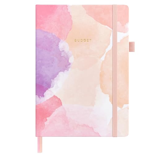 &And Per Se Budget Planner – Undated Financial Planner & Expense Tracker - Blush Watercolor