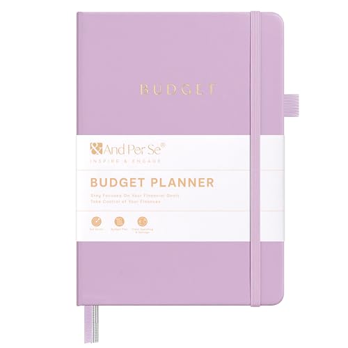 &And Per Se Budget Planner – Undated Financial Planner & Expense Tracker - Lavender