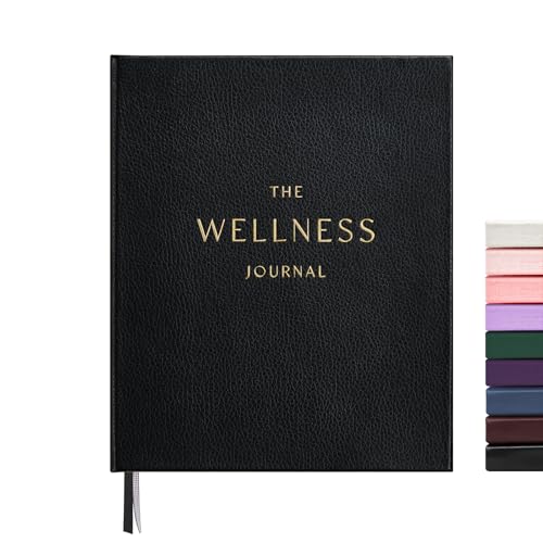 &And Per Se Wellness Journal – Undated Self Care & Mental Health Planner - Bold Black