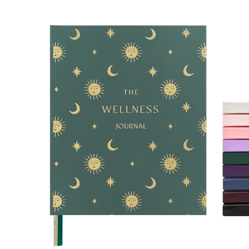 &And Per Se Wellness Journal – Undated Self Care & Mental Health Planner - Celestial Green