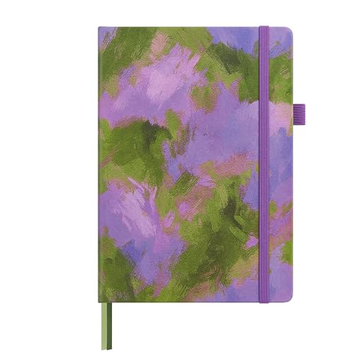 &And Per Se A5 Hardcover Journal Notebook – Multiple Paper Styles - Lavender Grove