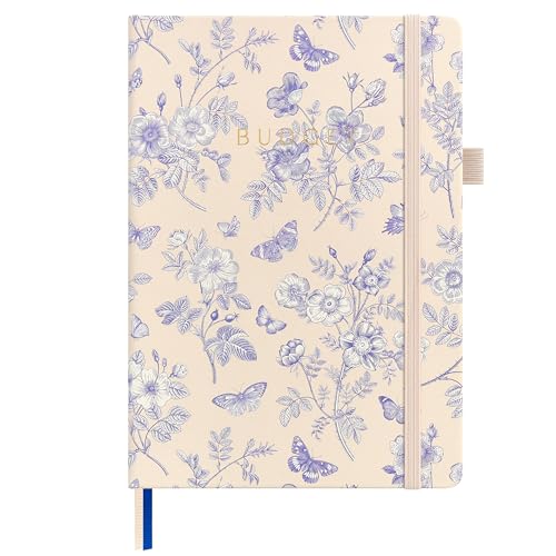 &And Per Se Budget Planner – Undated Financial Planner & Expense Tracker - Blue Flowers