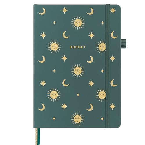 &And Per Se Budget Planner – Undated Financial Planner & Expense Tracker - Celestial Green