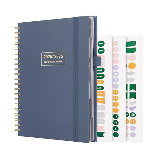 &And Per Se Academic, Teacher & Student Planners – Multiple Styles - Stone Blue