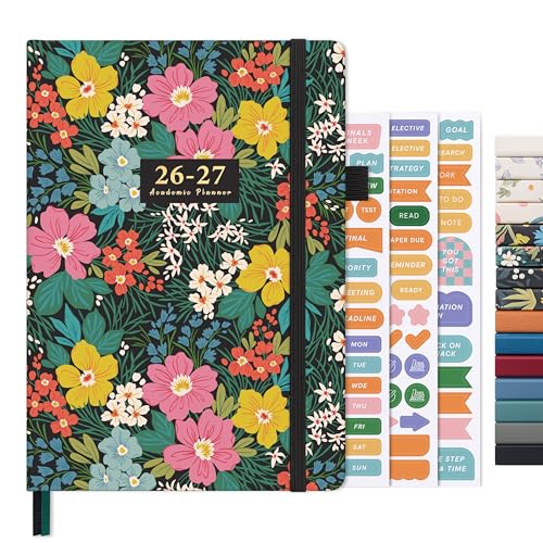 &And Per Se Academic, Teacher & Student Planners – Multiple Styles - Vivid Blooms