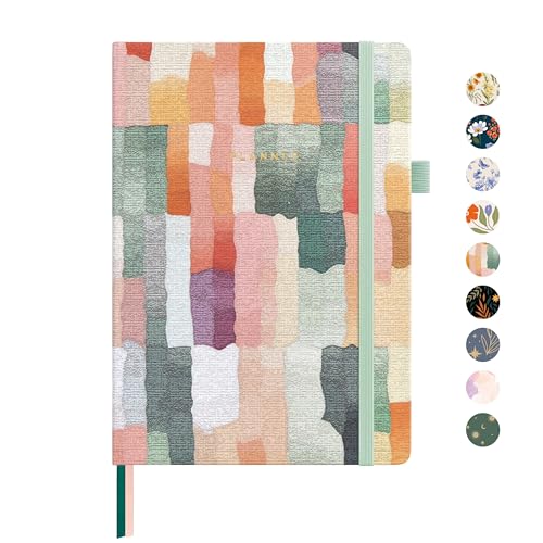 &And Per Se Undated Academic Planner – A5 Hardcover - Colorful Stripes