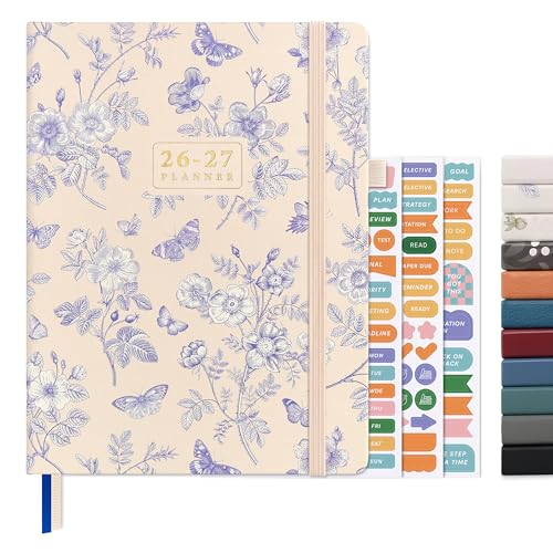 &And Per Se Academic, Teacher & Student Planners – Multiple Styles - Blue Flowers