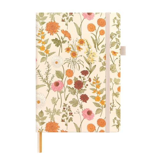 &And Per Se Undated Academic Planner – A5 Hardcover - Wild Flowers